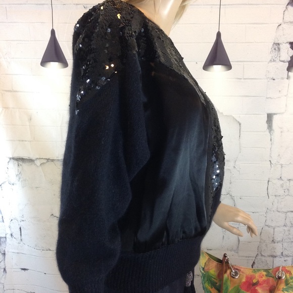 Vintage IB Diffusion Mixed Media Sweater - Picture 2 of 4